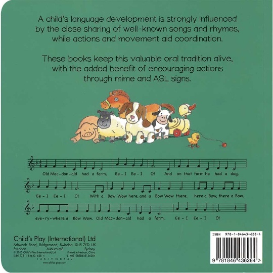 Hands-On Songs: Old Macdonald Board Book