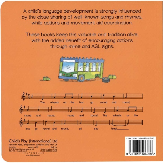 Hands-On Songs: The Wheels on the Bus Board Book