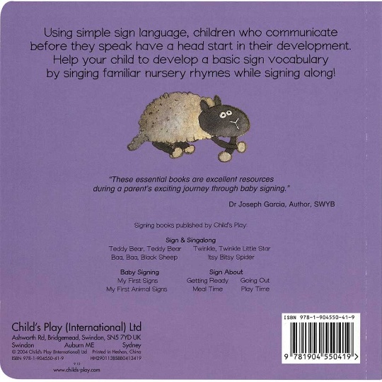 Sign & Singalong: Baa, Baa, Black Sheep! Board Book