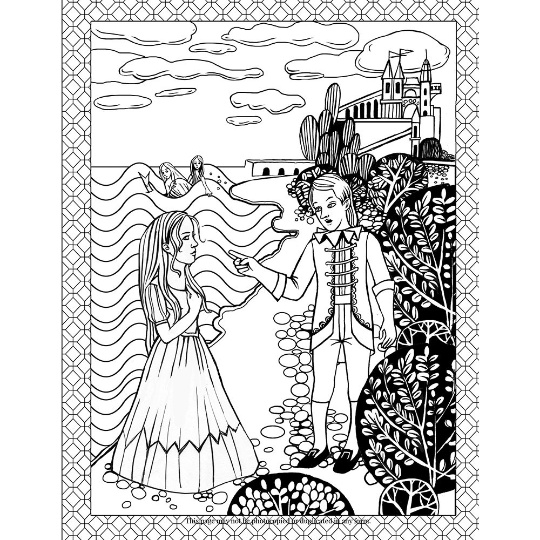 Deaf Culture Fairy Tales Coloring Book