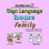 SignamalZ Sign Language Home and Family Book