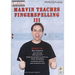 Marvin Teaches Fingerspelling III