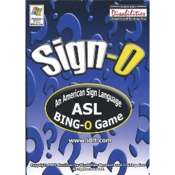 SIGN-O ASL Bingo Game CD-ROM