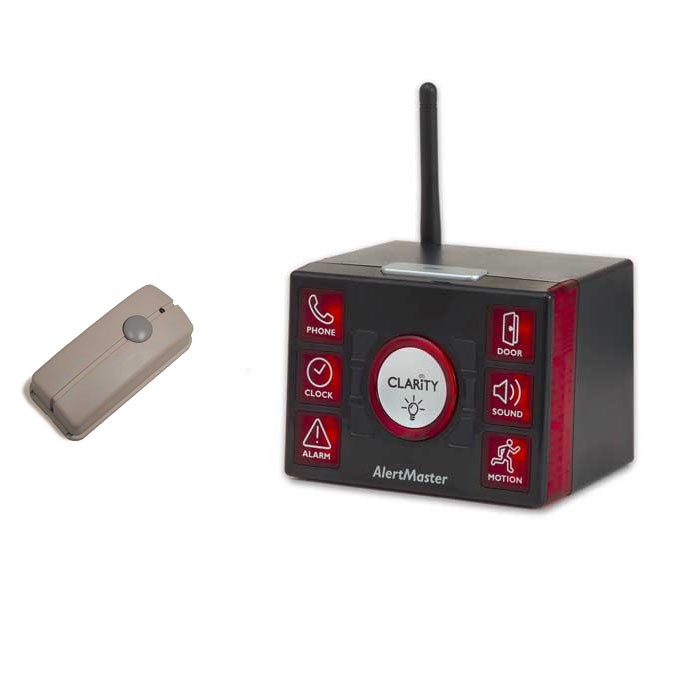 Clarity AlertMaster AL12 Receiver with Doorbell Transmitter