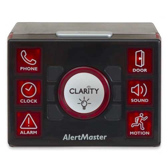 Clarity AlertMaster AL12 Receiver with 2 Doorbell Transmitters
