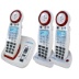 Clarity XLC4 Amplified Cordless Phone + 2 Expansion Handsets