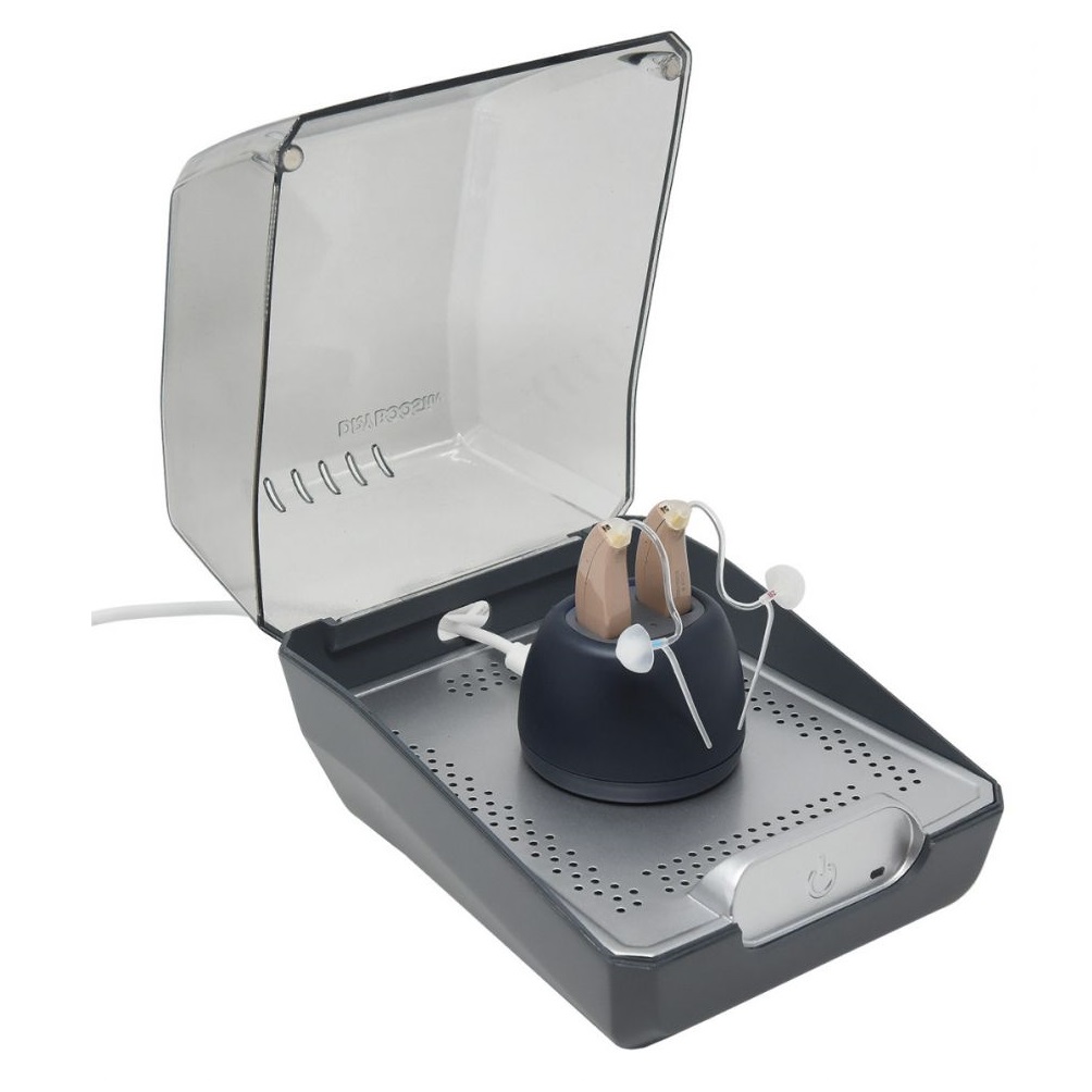 DryBoost UV Hearing Aid Dryer for Rechargeable Aids