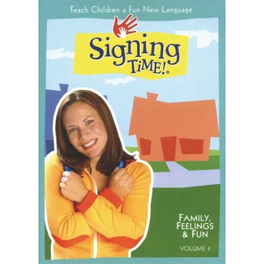 Signing Time Series 1: Family, Feelings and Fun DVD 4