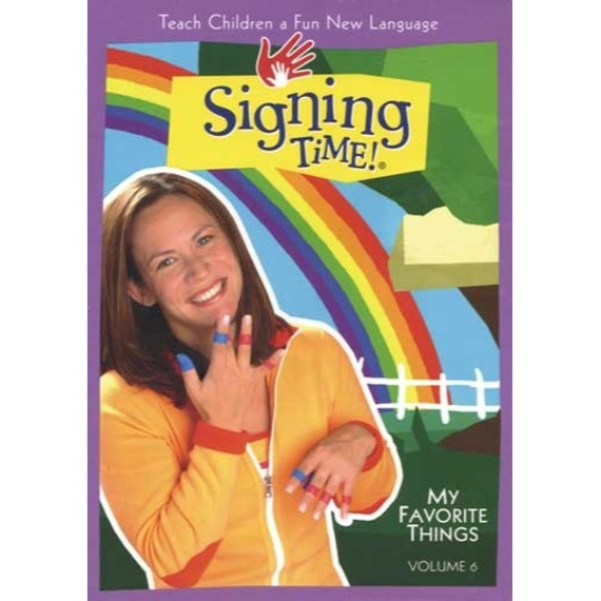 Signing Time Series 1: My Favorite Things DVD 6