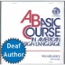 A Basic Course in American Sign Language Vocabulary DVD