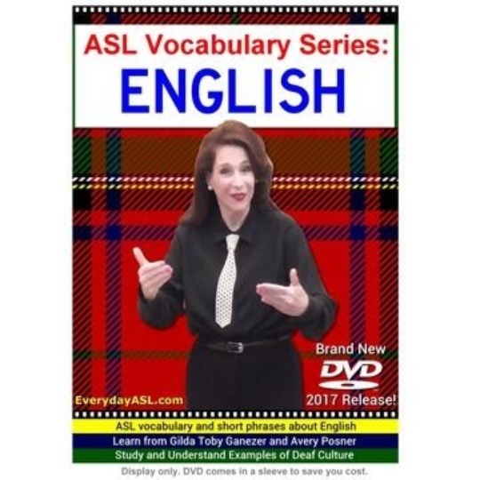 ASL Vocabulary Series: English