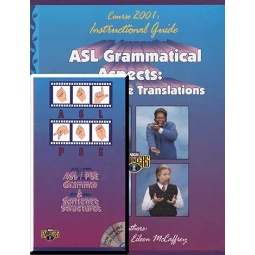 Sign Enhancers ASL Grammatical Aspects Guide & DVD