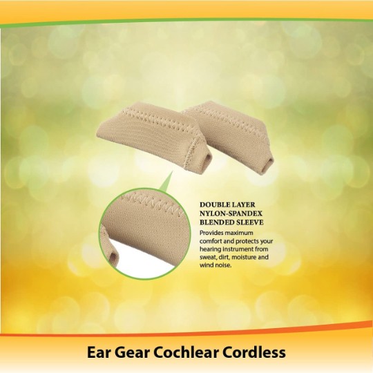 Ear Gear Cochlear Cordless (Binaural) | Orange-Red