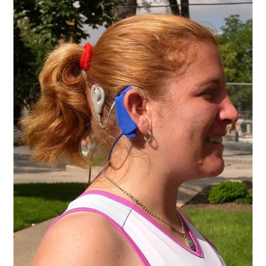 Ear Gear Cochlear Corded (Binaural) | Blue