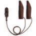 Ear Gear FM Corded (Binaural) | 2"-3" Hearing Aids | Brown