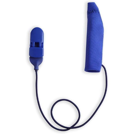Ear Gear FM Corded (Mono) | 2"-3" Hearing Aids | Blue