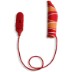 Ear Gear FM Corded (Mono) | 2"-3" Hearing Aids | Orange-Red