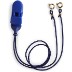 Ear Gear ITE Binaural Corded | Blue