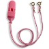 Ear Gear ITE Binaural Corded | Pink