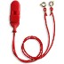 Ear Gear ITE Binaural Corded | Red