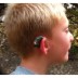 Ear Gear Micro Cordless (Binaural) | Up to 1" Hearing Aids | Pink