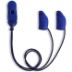 Ear Gear Micro Corded (Binaural) | Up to 1" Hearing Aids | Blue