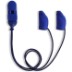 Ear Gear Micro Corded (Binaural) | Up to 1" Hearing Aids | Blue