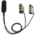 Ear Gear Micro Corded (Binaural) | Up to 1" Hearing Aids | Camouflage