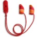 Ear Gear Micro Corded (Binaural) | Up to 1" Hearing Aids | Orange-Red