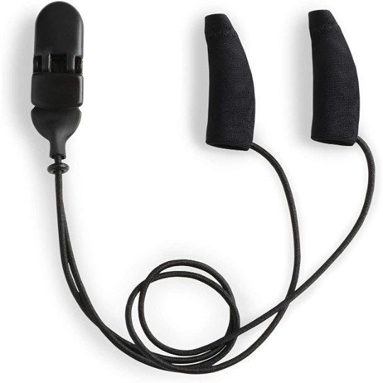 Ear Gear Mini Corded (Binaural) | 1"-1.25" Hearing Aids | Black
