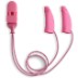 Ear Gear Mini Corded (Binaural) | 1"-1.25" Hearing Aids | Pink