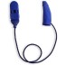 Ear Gear Mini Corded (Mono) | 1"-1.25" Hearing Aids | Blue