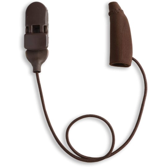 Ear Gear Mini Corded (Mono) | 1"-1.25" Hearing Aids | Brown