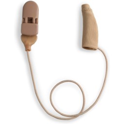 Ear Gear Mini Corded (Mono) | 1"-1.25" Hearing Aids | Beige