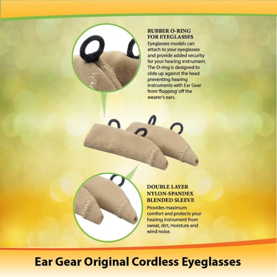 Ear Gear Original Cordless Eyeglasses | Grey