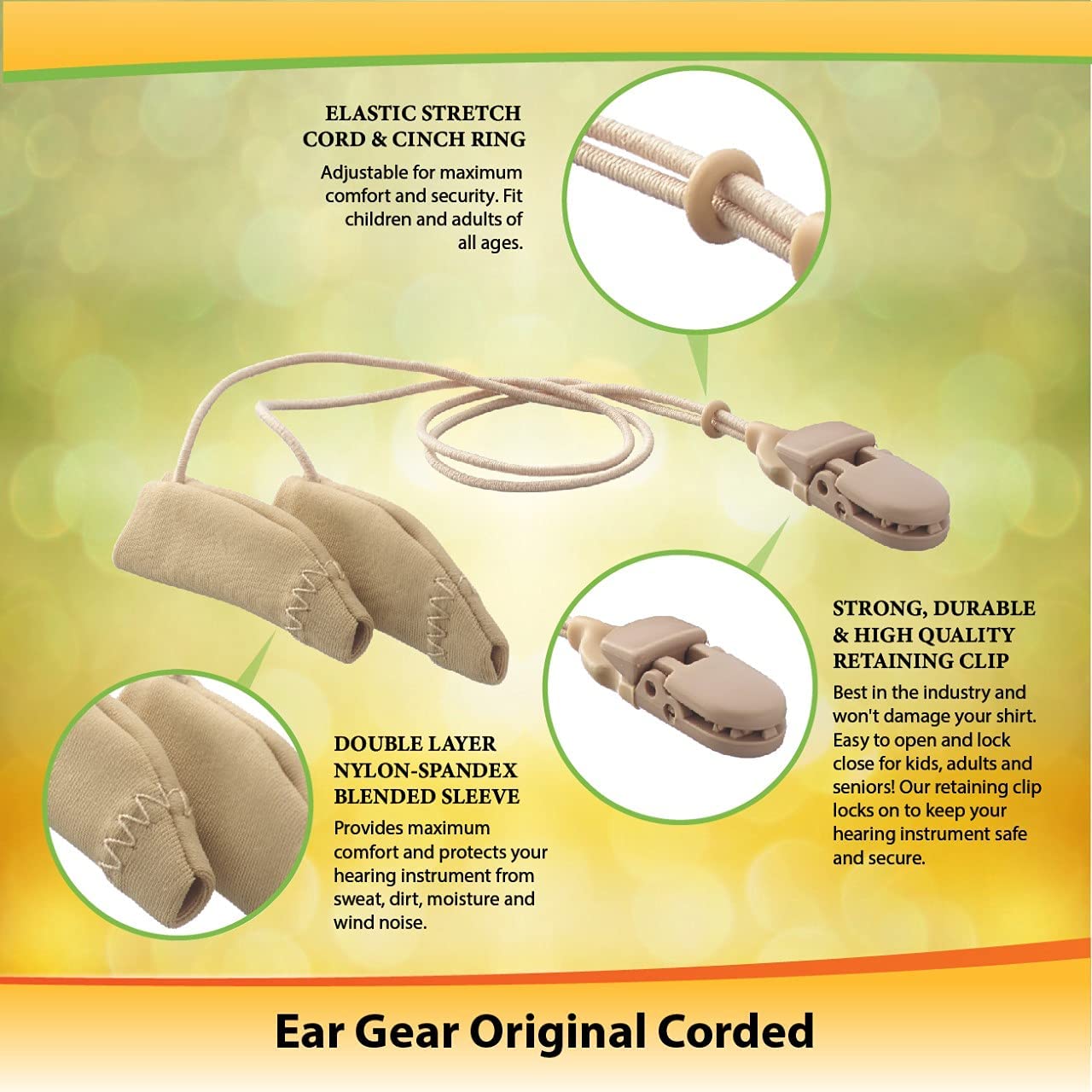 Ear Gear Original Corded (Binaural) | 1.25