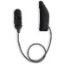 Ear Gear Original Corded (Mono) | 1.25"-2" Hearing Aids  | Black