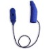 Ear Gear Original Corded (Mono) | 1.25"-2" Hearing Aids  | Blue