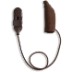 Ear Gear Original Corded (Mono) | 1.25"-2" Hearing Aids  | Brown