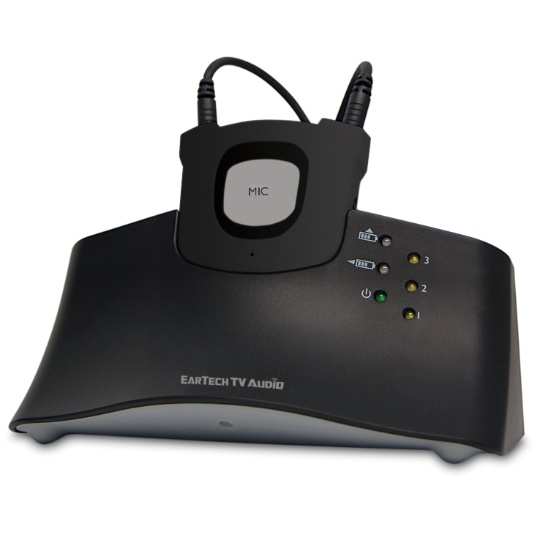 Eartech TV Audio Digital RF TV Listening System with Neckloop