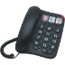 Future Call Amplified 3 Picture Phone with 2-Way Speakerphone (Black)