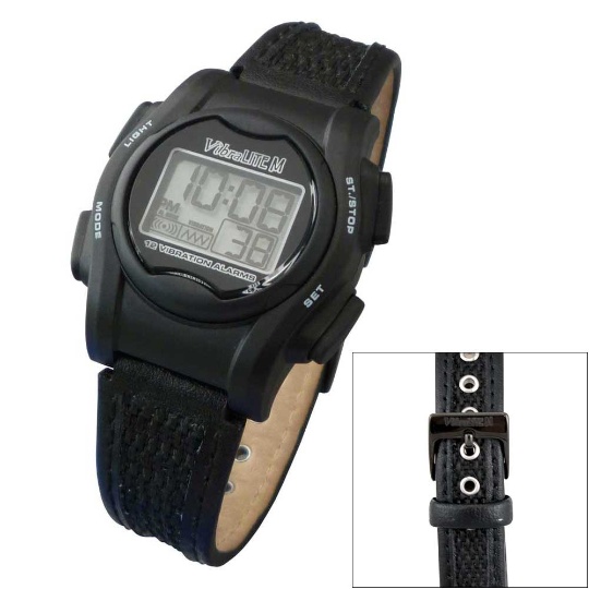 Global VibraLITE MINI Vibrating Watch with Black Band