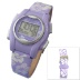 Global VibraLITE MINI Vibrating Watch with Purple Flower Band