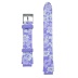 Global VibraLITE MINI Purple Flower Replacement Watch Band