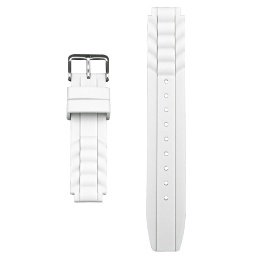 Global VibraLITE MINI White Replacement Watch Band