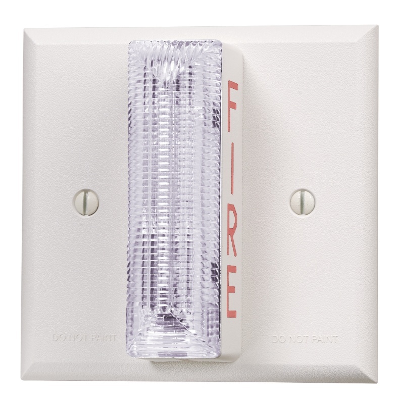 Gentex GN503F Photoelectric Smoke CO Detector with Battery Backup Strobe