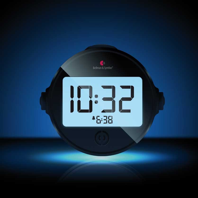 Bellman and Symfon Vibrating Alarm Clocks BE1350 with Bed Shaker