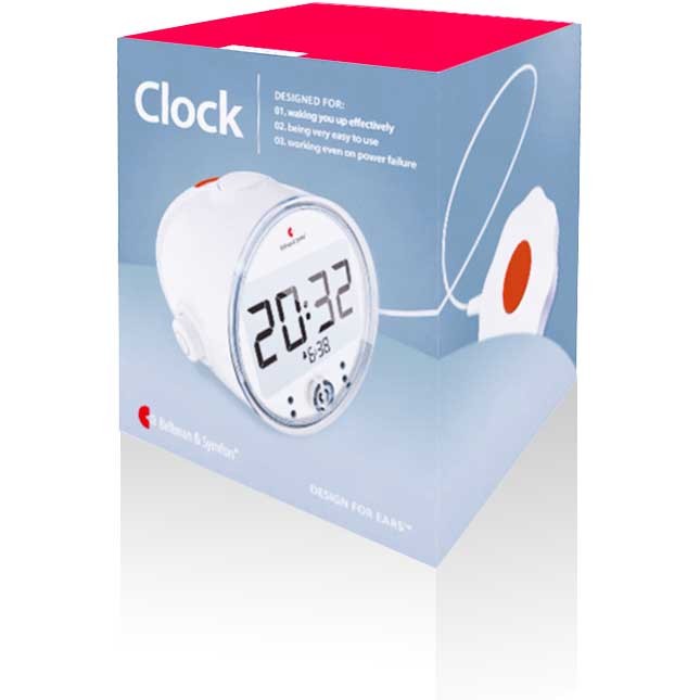 Bellman and Symfon Vibrating Alarm Clocks BE1370 with Bed Shaker