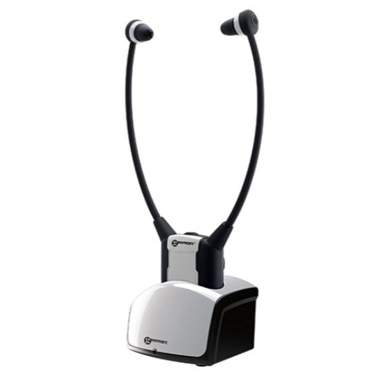 Geemarc CL7350 OPTI Stethoscope TV Listener Extra Charging Base and Headset