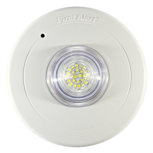 First Alert CO5120BN Hard-Wired Carbon Monoxide Alarm + SLED177 Strobe Light